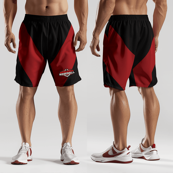 Athletic Shorts With Pockets, Mercedes Baseball Academy, Baseball, Teamtime, Team time, sublimation, custom sports apparel, team uniforms, spirit wear, spiritwear, sports uniforms, custom shirts, team store, custom team store, fundraiser sports, apparel fundraiser