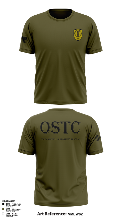 Fort Campbell & Redstone Arsenal - Office of Special Trial Counsel 55135476 Old School Cotton Feel Shirt - 4