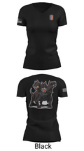 1-174th ADA RGT 76642958 Women's Short Sleeve V-neck Shirt - 27
