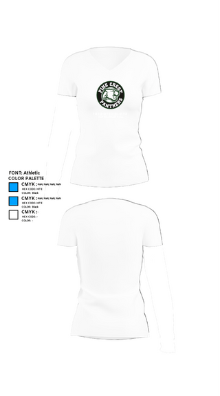 Women's Short Sleeve Vneck Shirt, Pine Crest School (Upper School) Volleyball, Women's Volleyball, Teamtime, Team time, sublimation, custom sports apparel, team uniforms, spirit wear, spiritwear, sports uniforms, custom shirts, team store, custom team store, fundraiser sports, apparel fundraiser