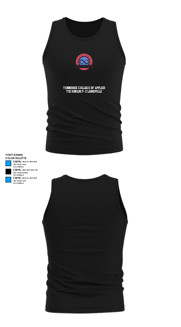 Tank Top, Tennessee College of Applied Technology- Clarksville, , Teamtime, Team time, sublimation, custom sports apparel, team uniforms, spirit wear, spiritwear, sports uniforms, custom shirts, team store, custom team store, fundraiser sports, apparel fundraiser