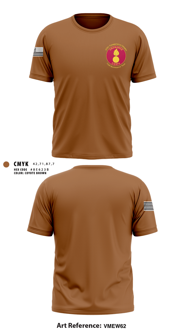 Short Sleeve Performance Shirt, 129th Heavy Transport Company129 TC CO, Army, Teamtime, Team time, sublimation, custom sports apparel, team uniforms, spirit wear, spiritwear, sports uniforms, custom shirts, team store, custom team store, fundraiser sports, apparel fundraiser