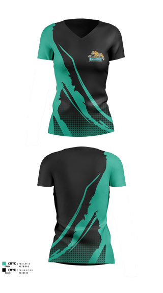 Women's Short Sleeve Vneck Shirt, Glen Allen High School Tennis, Tennis, Teamtime, Team time, sublimation, custom sports apparel, team uniforms, spirit wear, spiritwear, sports uniforms, custom shirts, team store, custom team store, fundraiser sports, apparel fundraiser