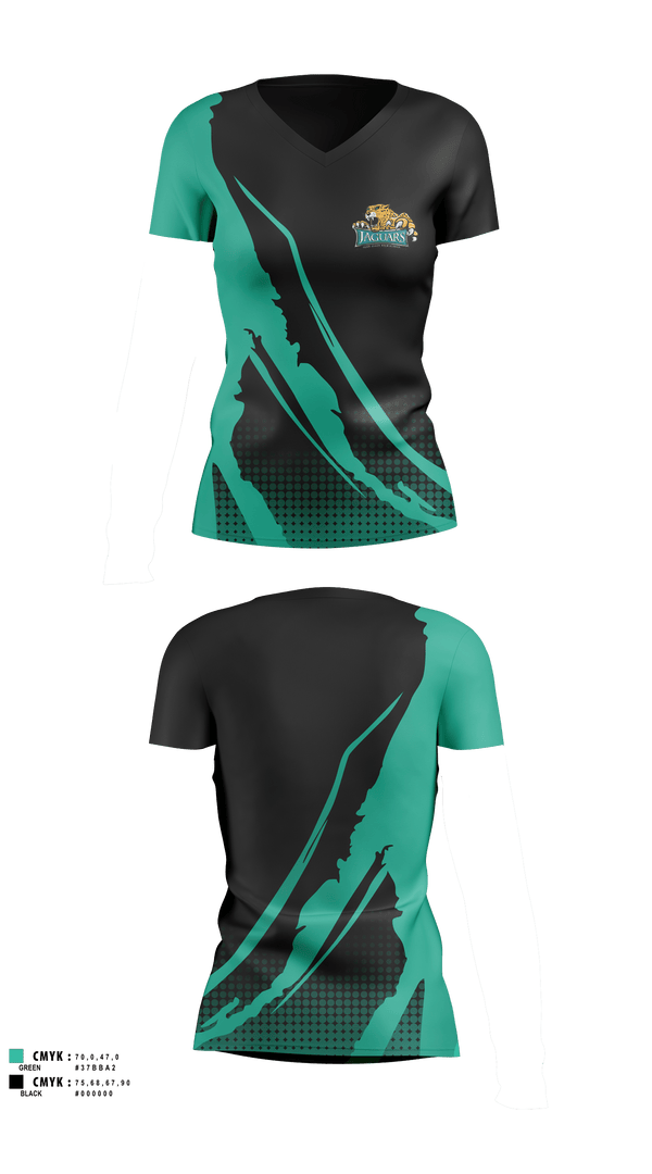 Women's Short Sleeve Vneck Shirt, Glen Allen High School Tennis, Tennis, Teamtime, Team time, sublimation, custom sports apparel, team uniforms, spirit wear, spiritwear, sports uniforms, custom shirts, team store, custom team store, fundraiser sports, apparel fundraiser