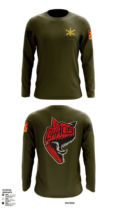 C 1-43 ADA 65403785 Long Sleeve Performance Shirt - 4