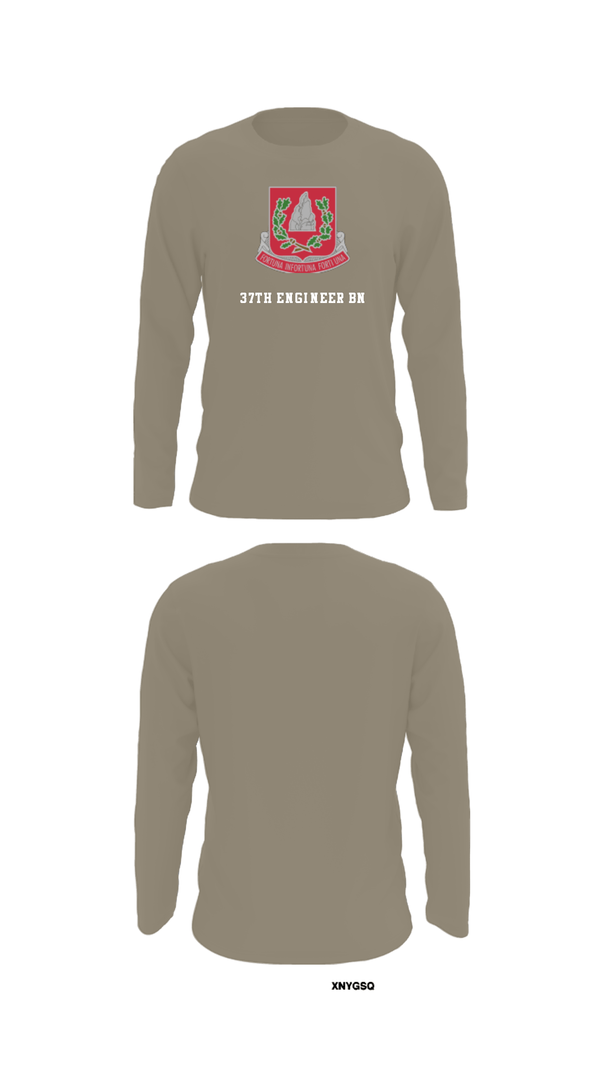 Long Sleeve Performance Shirt, 37th engineer bn, Army, Teamtime, Team time, sublimation, custom sports apparel, team uniforms, spirit wear, spiritwear, sports uniforms, custom shirts, team store, custom team store, fundraiser sports, apparel fundraiser