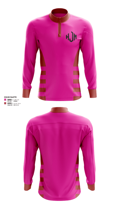 Hjm warcubs 84604610 Quarter Zip Jacket - 1