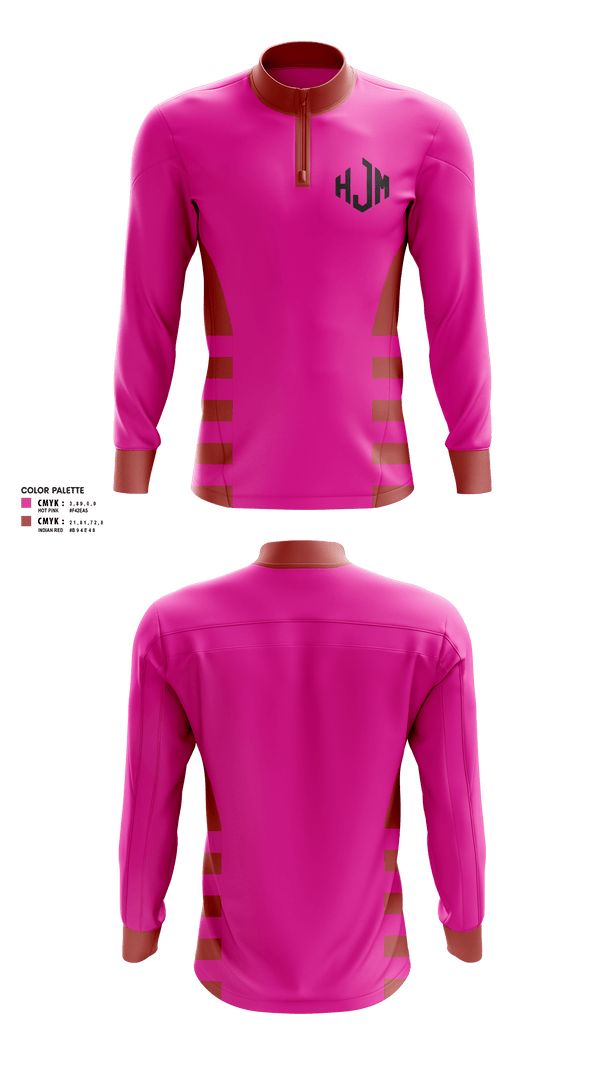 Quarter Zip Jacket, Hjm warcubs, Men's Basketball, Teamtime, Team time, sublimation, custom sports apparel, team uniforms, spirit wear, spiritwear, sports uniforms, custom shirts, team store, custom team store, fundraiser sports, apparel fundraiser