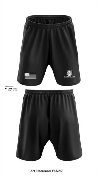 Athletic Shorts With Pockets, ALLIED TRADES, National Guard, Teamtime, Team time, sublimation, custom sports apparel, team uniforms, spirit wear, spiritwear, sports uniforms, custom shirts, team store, custom team store, fundraiser sports, apparel fundraiser