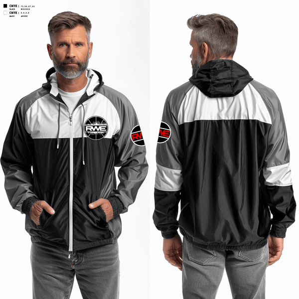 Windbreaker, Rwe, Men's Basketball, Teamtime, Team time, sublimation, custom sports apparel, team uniforms, spirit wear, spiritwear, sports uniforms, custom shirts, team store, custom team store, fundraiser sports, apparel fundraiser