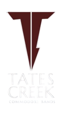 Tates Creek Commodore Marching Band 89395376 Stainless Steel Water Bottle with a Straw Lid