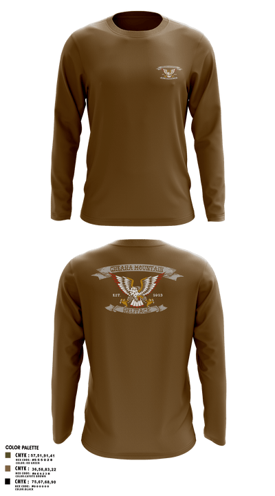 Cheaha Mountain Helitack 27468940 Long Sleeve Performance Shirt - 2