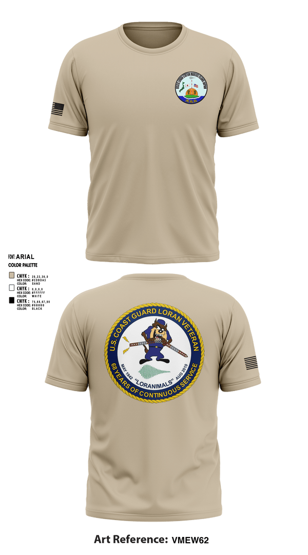 Short Sleeve Performance Shirt, Marcus Island Loran Station, Coast Guard, Teamtime, Team time, sublimation, custom sports apparel, team uniforms, spirit wear, spiritwear, sports uniforms, custom shirts, team store, custom team store, fundraiser sports, apparel fundraiser