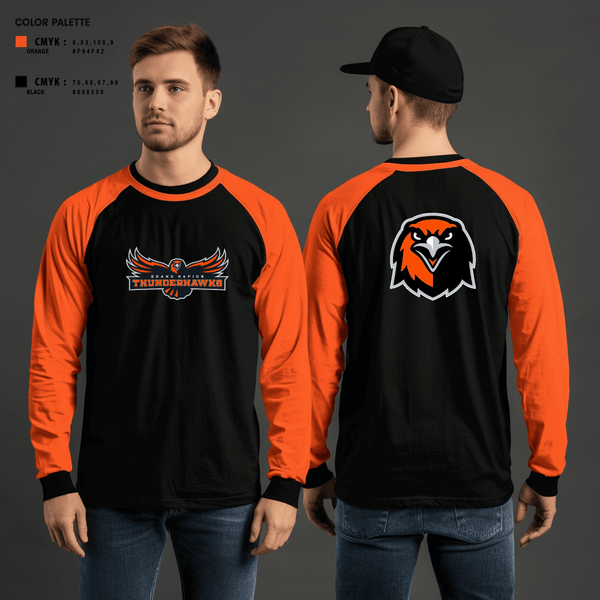 Long Sleeve Performance Shirt, Thunderhawks, Baseball, Teamtime, Team time, sublimation, custom sports apparel, team uniforms, spirit wear, spiritwear, sports uniforms, custom shirts, team store, custom team store, fundraiser sports, apparel fundraiser