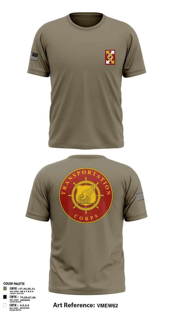 Old School Cotton Feel Shirt, 993rd Transportation Company, Army, Teamtime, Team time, sublimation, custom sports apparel, team uniforms, spirit wear, spiritwear, sports uniforms, custom shirts, team store, custom team store, fundraiser sports, apparel fundraiser