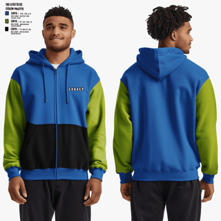 Zip Hoodie, Legacy, Men's Basketball, Teamtime, Team time, sublimation, custom sports apparel, team uniforms, spirit wear, spiritwear, sports uniforms, custom shirts, team store, custom team store, fundraiser sports, apparel fundraiser