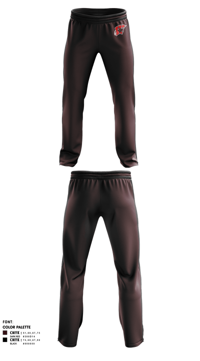 Wagner Girls Soccer 15731478 Sweatpants - 1
