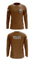 Desert Hot Springs Police Department 82587518 Long Sleeve Performance Shirt - 2