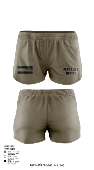 Ranger Panties, Fort Bliss DENTAC, Army, Teamtime, Team time, sublimation, custom sports apparel, team uniforms, spirit wear, spiritwear, sports uniforms, custom shirts, team store, custom team store, fundraiser sports, apparel fundraiser