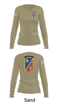 1st Det. Royal Lao Airborne 88518562 Women's Long Sleeve V-neck Shirt - 97