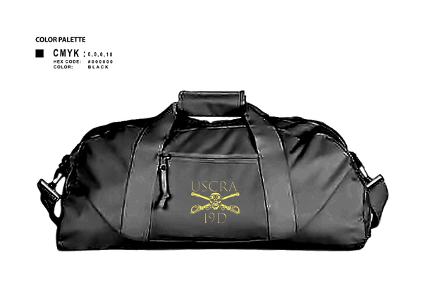 Duffle Bag, US Cavalry Riders, Army, Teamtime, Team time, sublimation, custom sports apparel, team uniforms, spirit wear, spiritwear, sports uniforms, custom shirts, team store, custom team store, fundraiser sports, apparel fundraiser