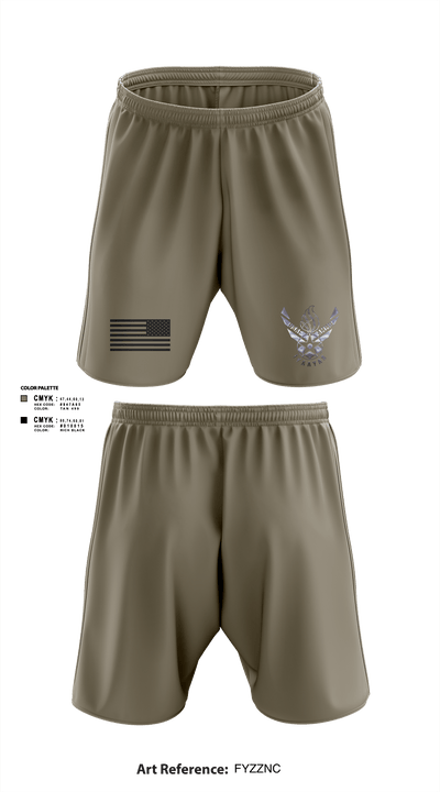 7th Munitions Sq 29669967 Athletic Shorts With Pockets - 103