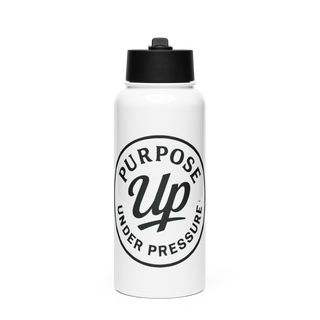 439th AES 50968324 Stainless Steel Water Bottle with a Straw Lid