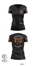 10th Field Hospital (FWD) 73609367 Women's Short Sleeve V-neck Shirt - 106