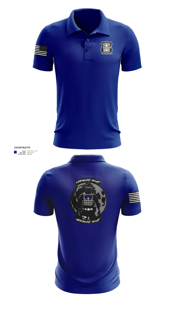 Short Sleeve Performance Polo, 4th Precinct, Police, Teamtime, Team time, sublimation, custom sports apparel, team uniforms, spirit wear, spiritwear, sports uniforms, custom shirts, team store, custom team store, fundraiser sports, apparel fundraiser