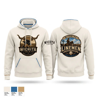 Hoodie, Wichita Linemen, Baseball, Teamtime, Team time, sublimation, custom sports apparel, team uniforms, spirit wear, spiritwear, sports uniforms, custom shirts, team store, custom team store, fundraiser sports, apparel fundraiser