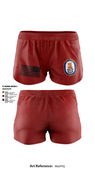 Ranger Panties, USS CHOSIN, , Teamtime, Team time, sublimation, custom sports apparel, team uniforms, spirit wear, spiritwear, sports uniforms, custom shirts, team store, custom team store, fundraiser sports, apparel fundraiser