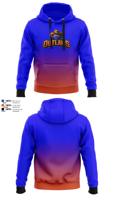 South Kentucky Outlaws 66012093 Hoodie - 3