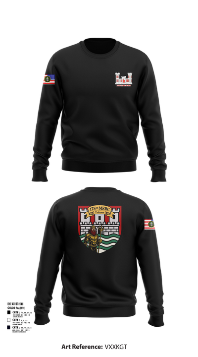 175th MRBC 2368764 Crew Neck Sweatshirt - 3