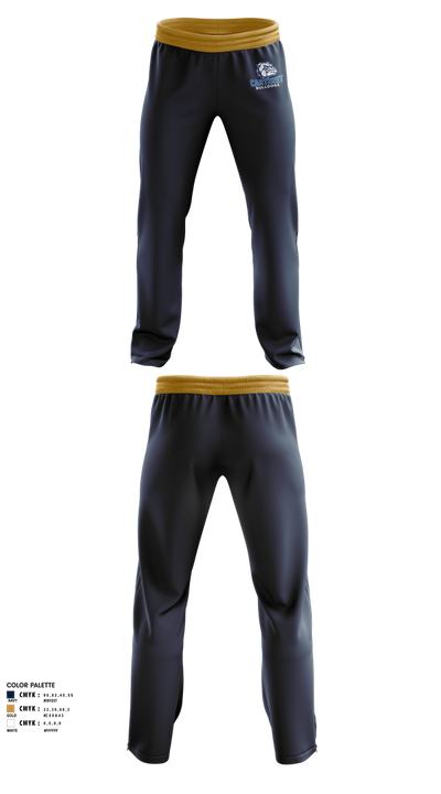 CARTERET BULLDOGS 47346218 Sweatpants - 1