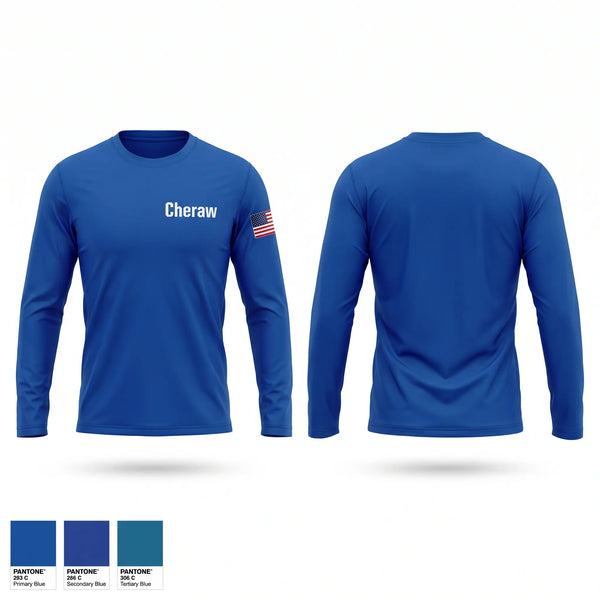 Long Sleeve Performance Shirt, Cheraw, Police, Teamtime, Team time, sublimation, custom sports apparel, team uniforms, spirit wear, spiritwear, sports uniforms, custom shirts, team store, custom team store, fundraiser sports, apparel fundraiser