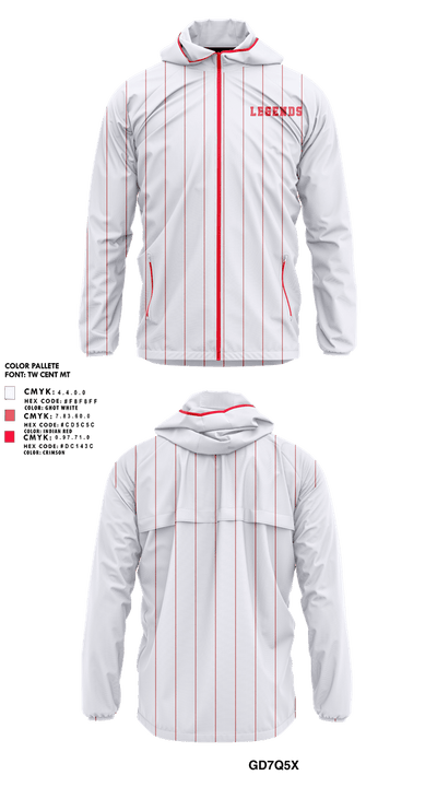 Legends 38024397 Windbreaker - 1