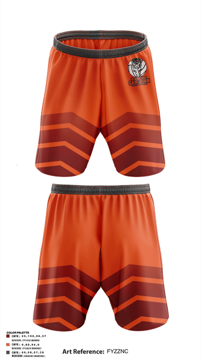 Rancho San Juan Boys Volleyball 81349459 Athletic Shorts With Pockets - 2