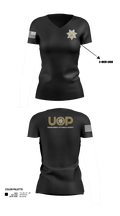 Department of Public Safety 52773018 Women's Short Sleeve V-neck Shirt - 23
