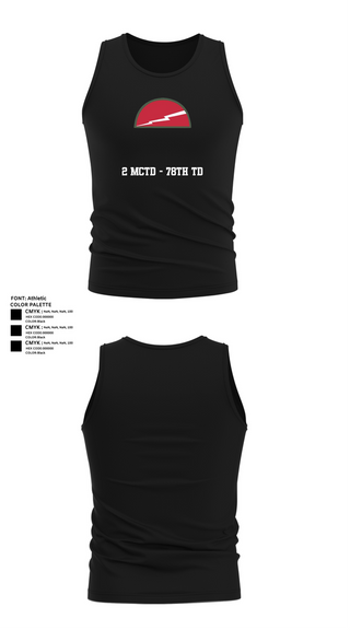 Tank Top, 2 MCTD - 78th TD, , Teamtime, Team time, sublimation, custom sports apparel, team uniforms, spirit wear, spiritwear, sports uniforms, custom shirts, team store, custom team store, fundraiser sports, apparel fundraiser