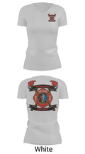 Downsville fire department 66008405 Women's Short Sleeve V-neck Shirt - 12