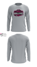 Pittsburgh Ballers 23897996 Long Sleeve Performance Shirt 3