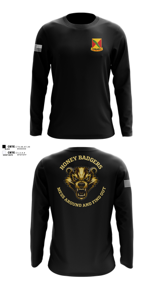 Long Sleeve Performance Shirt, Delta companyHHB 1-51 ADA, Army, Teamtime, Team time, sublimation, custom sports apparel, team uniforms, spirit wear, spiritwear, sports uniforms, custom shirts, team store, custom team store, fundraiser sports, apparel fundraiser