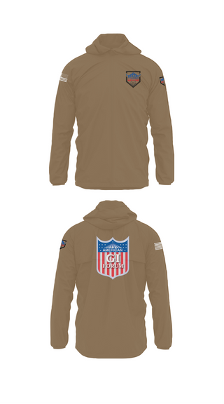 Windbreaker, Agif board, Army, Teamtime, Team time, sublimation, custom sports apparel, team uniforms, spirit wear, spiritwear, sports uniforms, custom shirts, team store, custom team store, fundraiser sports, apparel fundraiser