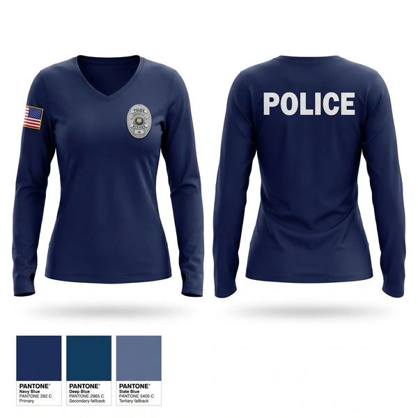 Stinesville Police Department Old School Cotton Feel Shirt - 1