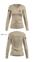 Vermillion County Sheriff’s Office Women's Long Sleeve V-neck Shirt - 3