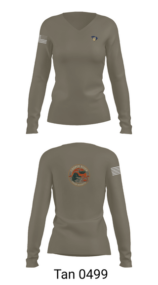 Womens Long Sleeve Vneck Shirt, Cooper River Crab Bandits, , Teamtime, Team time, sublimation, custom sports apparel, team uniforms, spirit wear, spiritwear, sports uniforms, custom shirts, team store, custom team store, fundraiser sports, apparel fundraiser