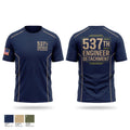 537th Engineer Detachment Short Sleeve Performance Shirt - 1