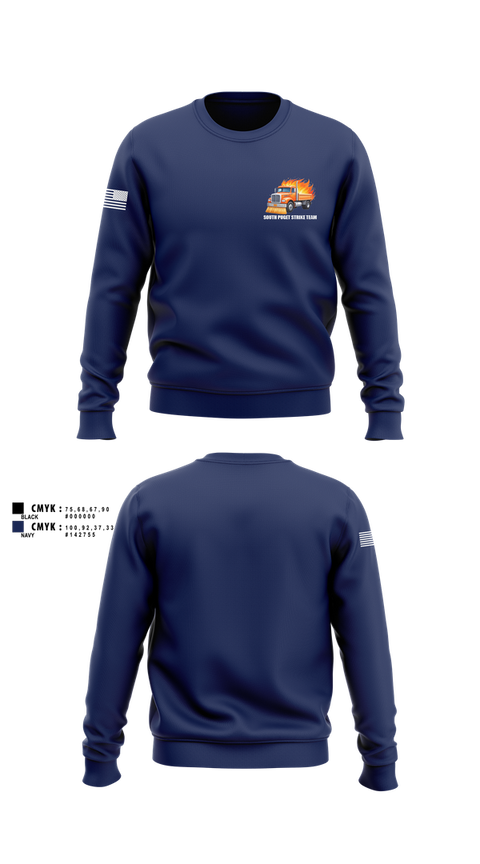 Crew Neck Sweatshirt, South Puget strike team, , Teamtime, Team time, sublimation, custom sports apparel, team uniforms, spirit wear, spiritwear, sports uniforms, custom shirts, team store, custom team store, fundraiser sports, apparel fundraiser