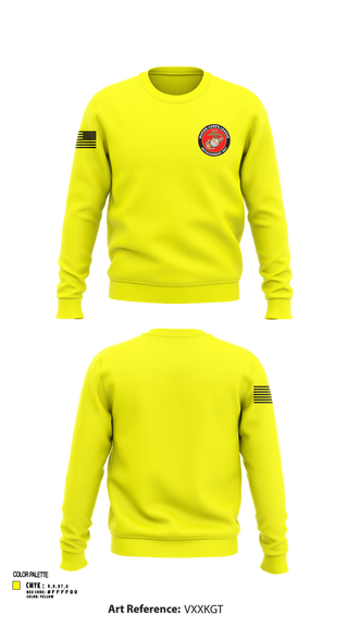 Crew Neck Sweatshirt, Marine Corps League Casa Grande Detachment 901, , Teamtime, Team time, sublimation, custom sports apparel, team uniforms, spirit wear, spiritwear, sports uniforms, custom shirts, team store, custom team store, fundraiser sports, apparel fundraiser
