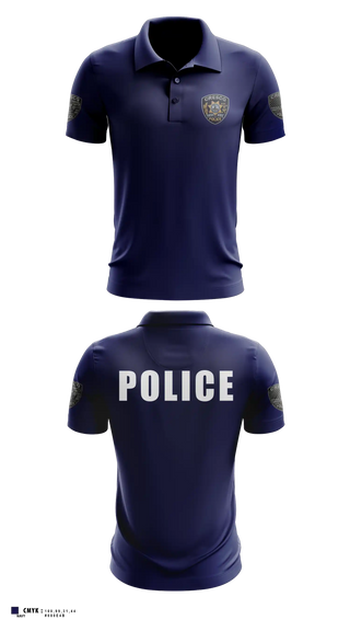Short Sleeve Performance Polo, Cresco Police Department, Police, Teamtime, Team time, sublimation, custom sports apparel, team uniforms, spirit wear, spiritwear, sports uniforms, custom shirts, team store, custom team store, fundraiser sports, apparel fundraiser